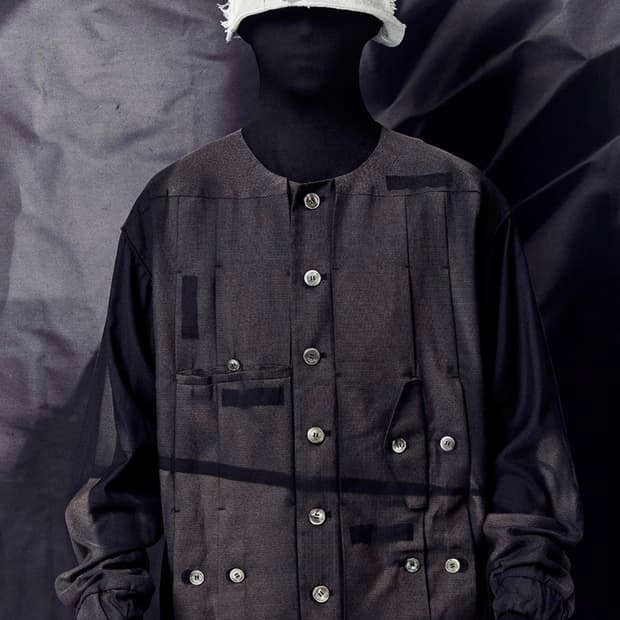 22SS 지용킴 논카라 선페이드 자켓