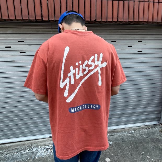 90s Stussy Single Stitch T-shirt(USA)