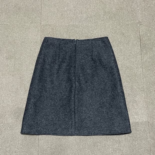 막스앤코 이탈리아 울 혼방 H라인 스커트