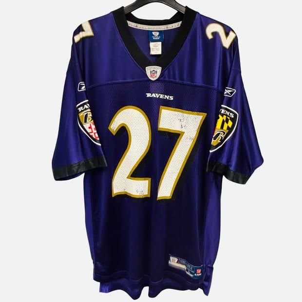 NFL X 리복 볼티모어 레이븐스 유니폼 풋볼 져지 L