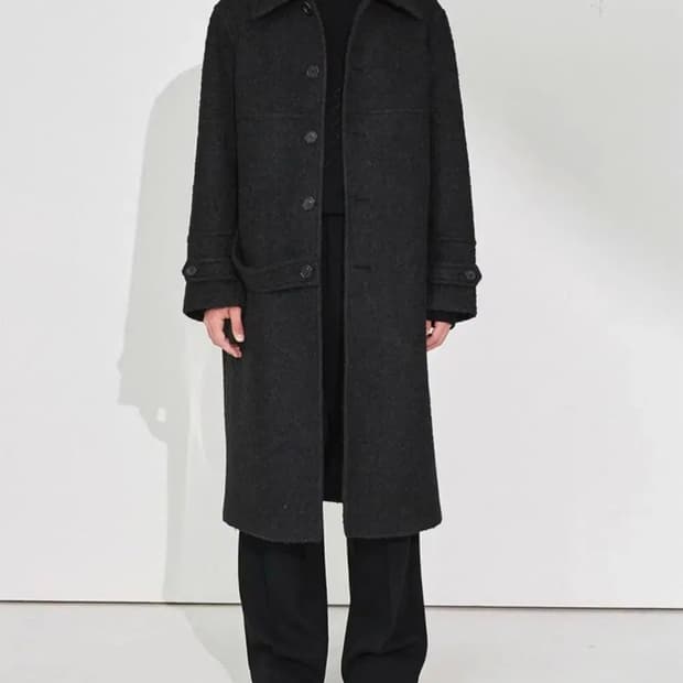 2) 알렌느 알파카 멀티웨이 맥코트 다크차콜