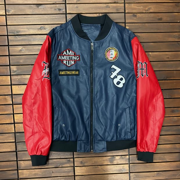 Ameetinge Wear 바시티 자켓 (L)