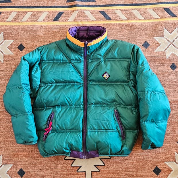 90s 울리치 덕다운 리버시블