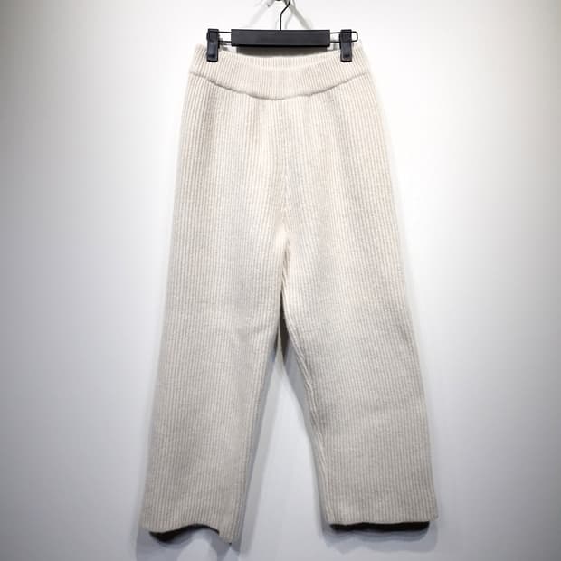 오르 ORR 울 니트 팬츠 아이보리_M(2)