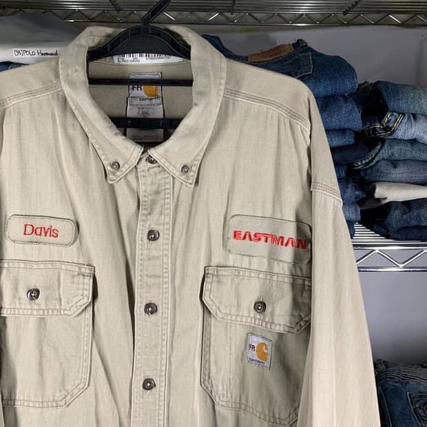 [2XL] 칼하트 FR 워크셔츠 EASTMAN