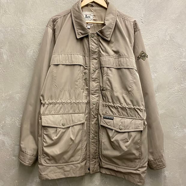 [XL] 90s Lee 리 폴리쉘 사파리 자켓 