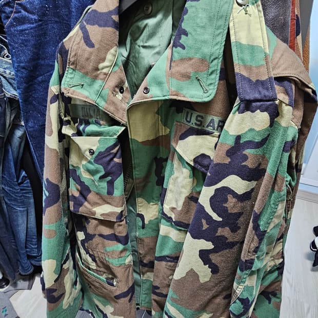 AMERICAN APPAREL 90's 미군 M65 (착샷o)