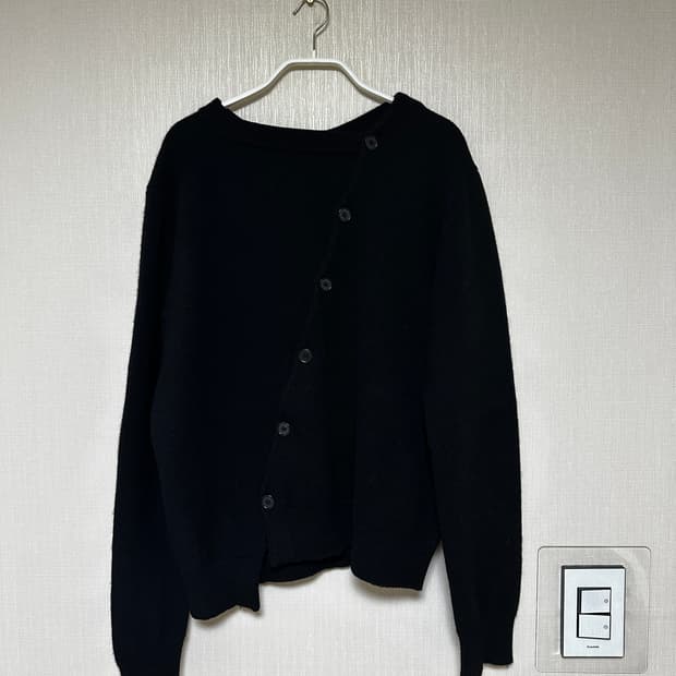 EE 2way cardigan black