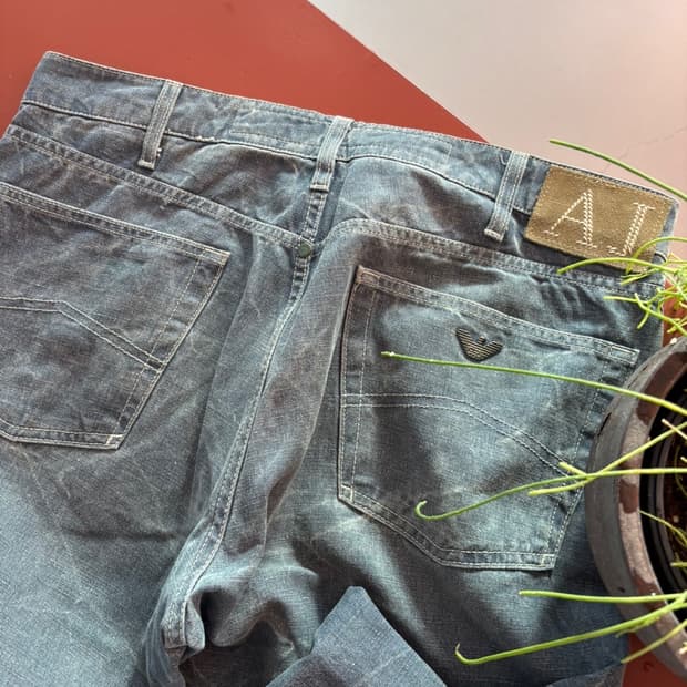 Vintage Armani Denim Pants