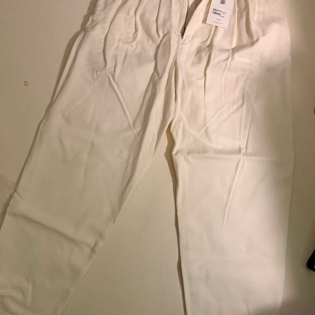 블루블루재팬 사시코 화이트 데님 (XL) 새상품