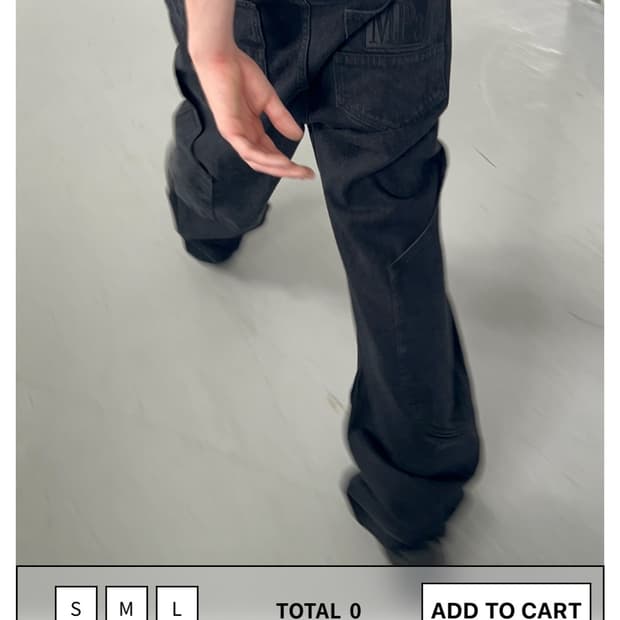 MPa CALF POCKET PANTS L