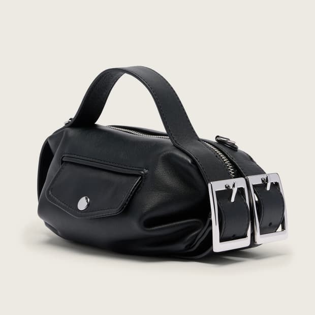 시몬로샤 25fw 미니 바이커 벨트 백