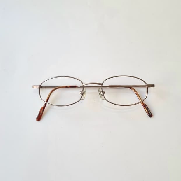 데드스탁 건메탈 로즈골드 라운드사각 안경테