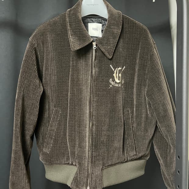 가든익스프레스 코듀로이 자켓