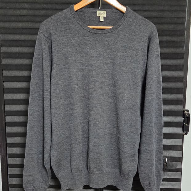 (정품) [아르마니 꼴레지오니] 버진울 니트 | 00037