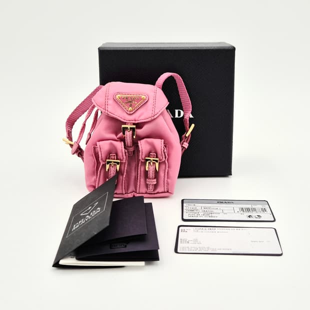 프라나 미니 아이콘 리나일론 백 키링 참