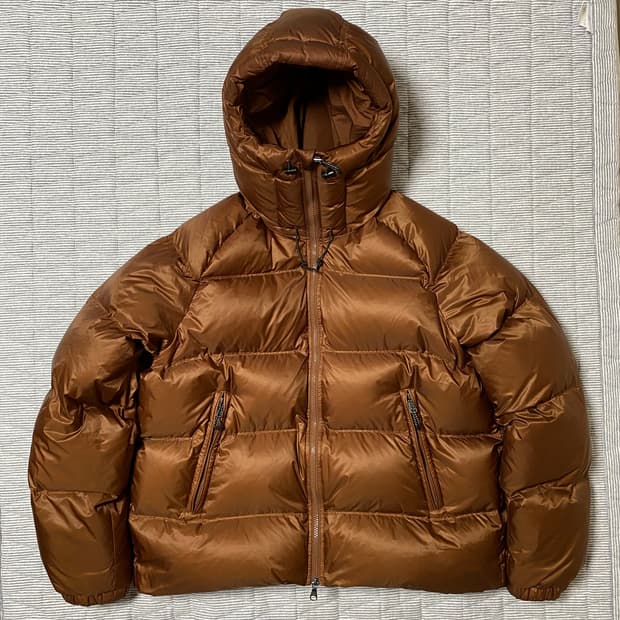 아르켓 스포티 다운 자켓 패딩 브라운 ARKET