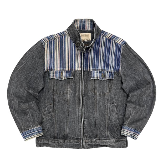 엔지니어드 타입-1 데님 바이커자켓