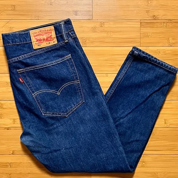 리바이스 512 데님팬츠 W36 L32