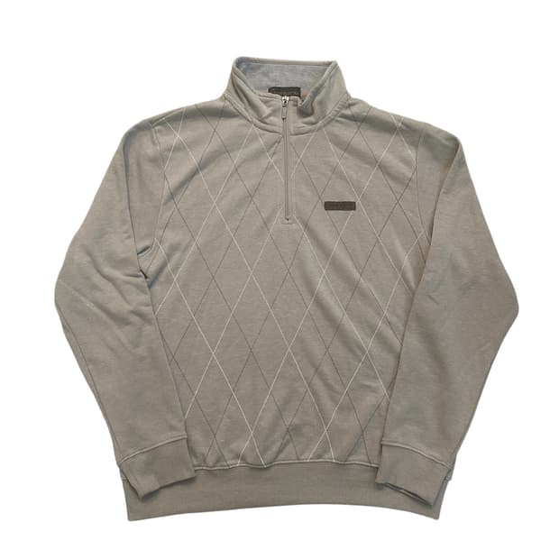 90s 발렌티노 반집업 스웻셔츠