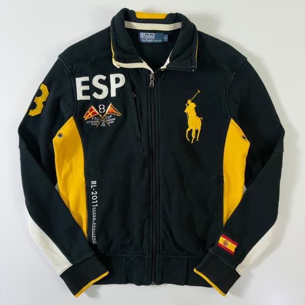 Polo 폴로 랄프로렌 00‘s 빅포니 스페인 레이싱 집업 자켓