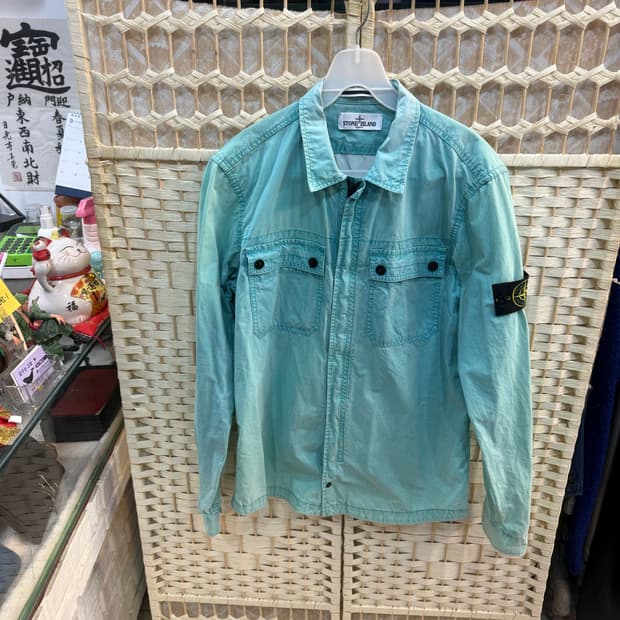 95 정품 스톤아일랜드 투포켓 오버셔츠 자켓 팝니다