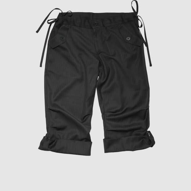 Medium pants, striped