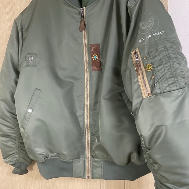 복각 잼스톤 ma-1 플라이트 자켓