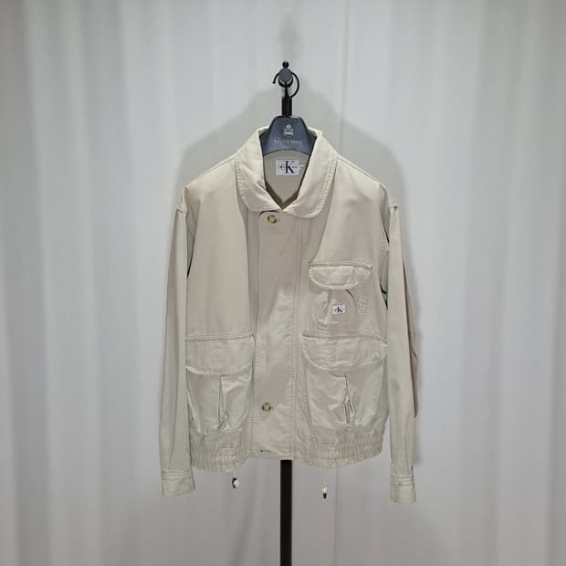 (택포) 90's 캘빈클라인 입체포켓 숏자켓 100-105 B470