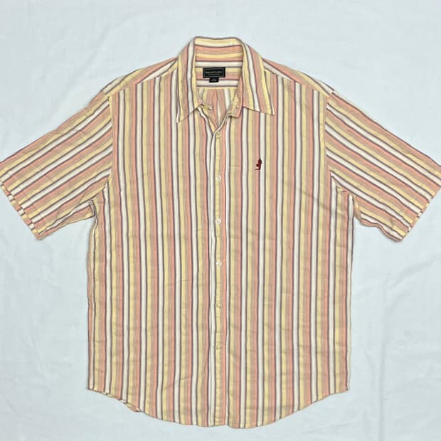 90s 말보로 클래식 스트라이프 패턴 셔츠