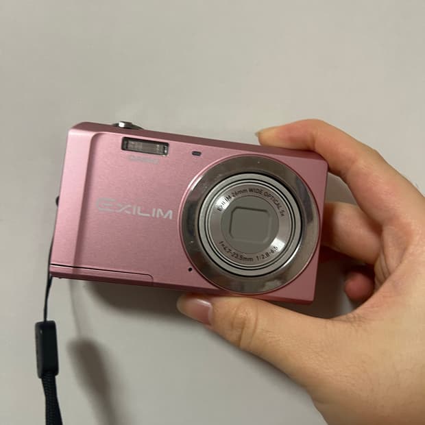 카시오 zs5 베이비핑크 코르티스 디카