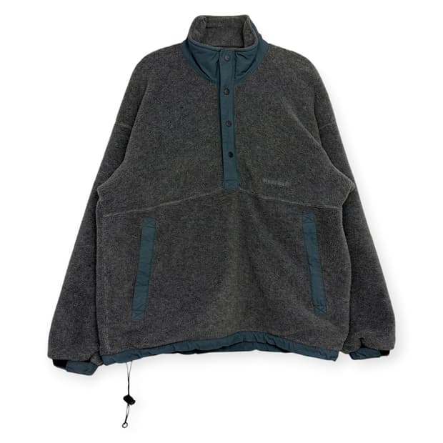 90s 몽벨 플리스 후리스 스냅티셔츠