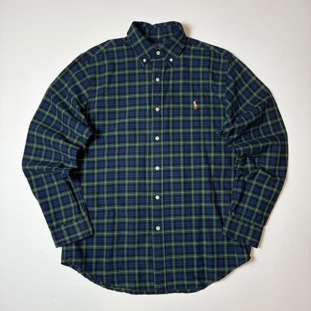 폴로 랄프로렌 큐알 신형 컨트리 체크 셔츠 PN8864