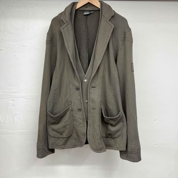 알마니 코튼 레이어링 자켓 