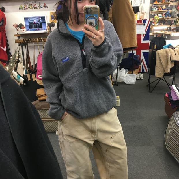 90's 펜필드 플리스 아노락(usa)