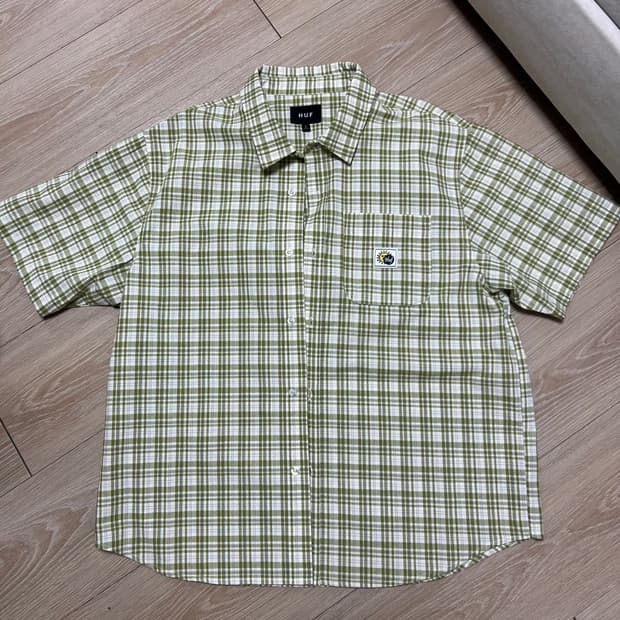 허프 huf 토탈 이클립스 플레드 셔츠