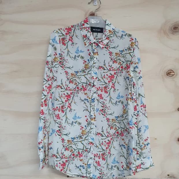 754)더쿠플스 새문양 블라우스