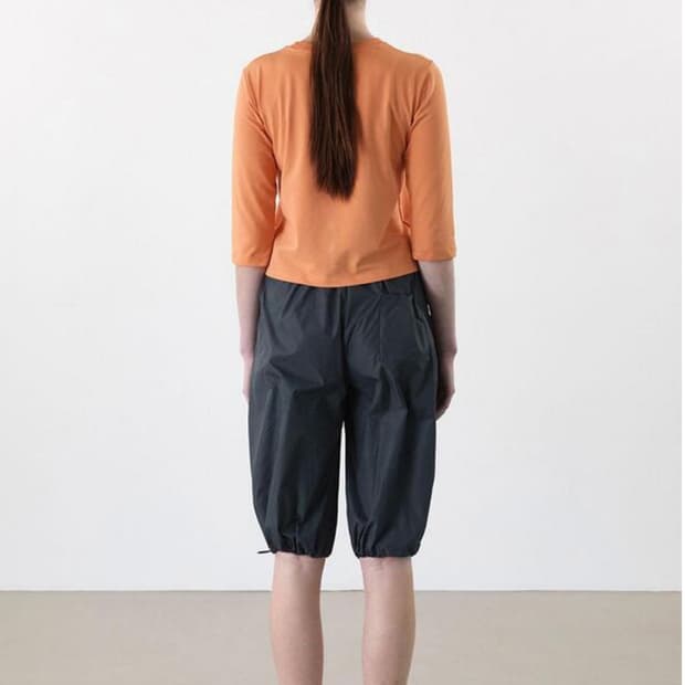 NYLON HALF TRACK PANTS M (BLUE GREY)