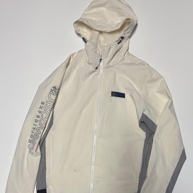 디스커버리 익스페디션 사이드 스펠로고 바람막이 L