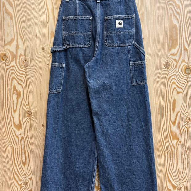 칼하트 데님 와이드팬츠