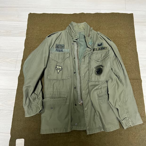 M65 자켓 스몰 숏 택 없음