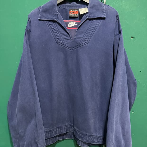 90s나이키 빈티지 워크 풀오버탑105