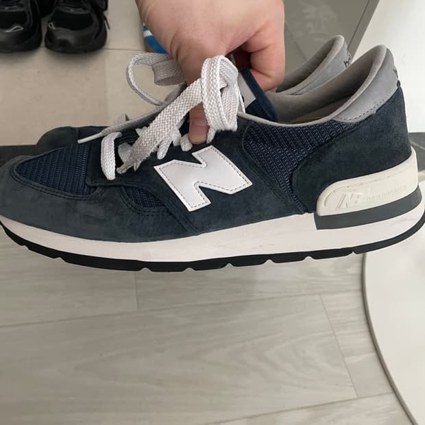 뉴발란스 m990n 네이비 290 us11 민트급 
