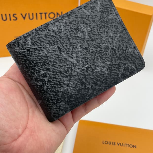 [ 풀구성 / 새상품급 ] 루이비통 멀티플 월릿 반지갑 블랙 