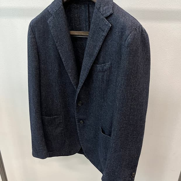 105) 라르디니 체크 울자켓 