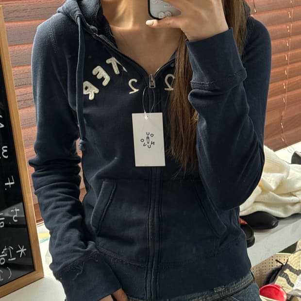 홀리스터 후드집업