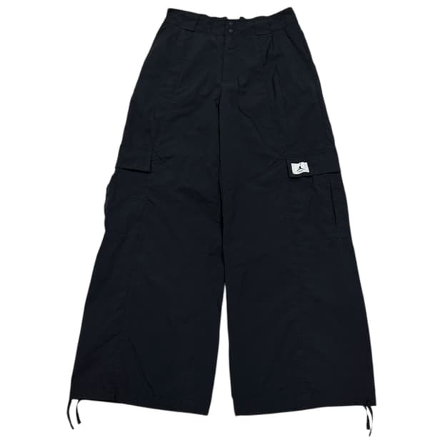 나이키 우먼스 조던 에센셜 와이드 루즈핏 유틸리티 카고 트랙팬츠 바지 L