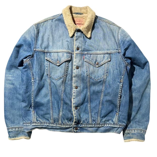 리바이스 셰르파 데님 트러커 자켓