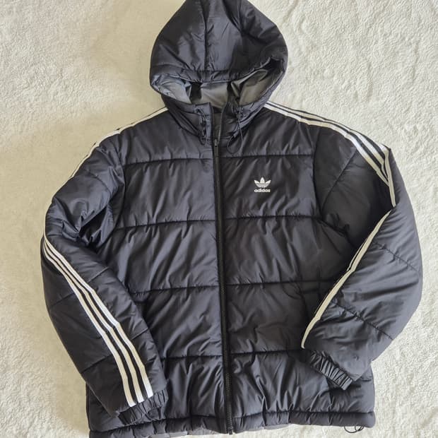 아디다스 리버시블 양면 패딩 L