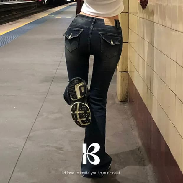 베이델리 [MADE/숏] 부츠컷 팬츠 블랙 S